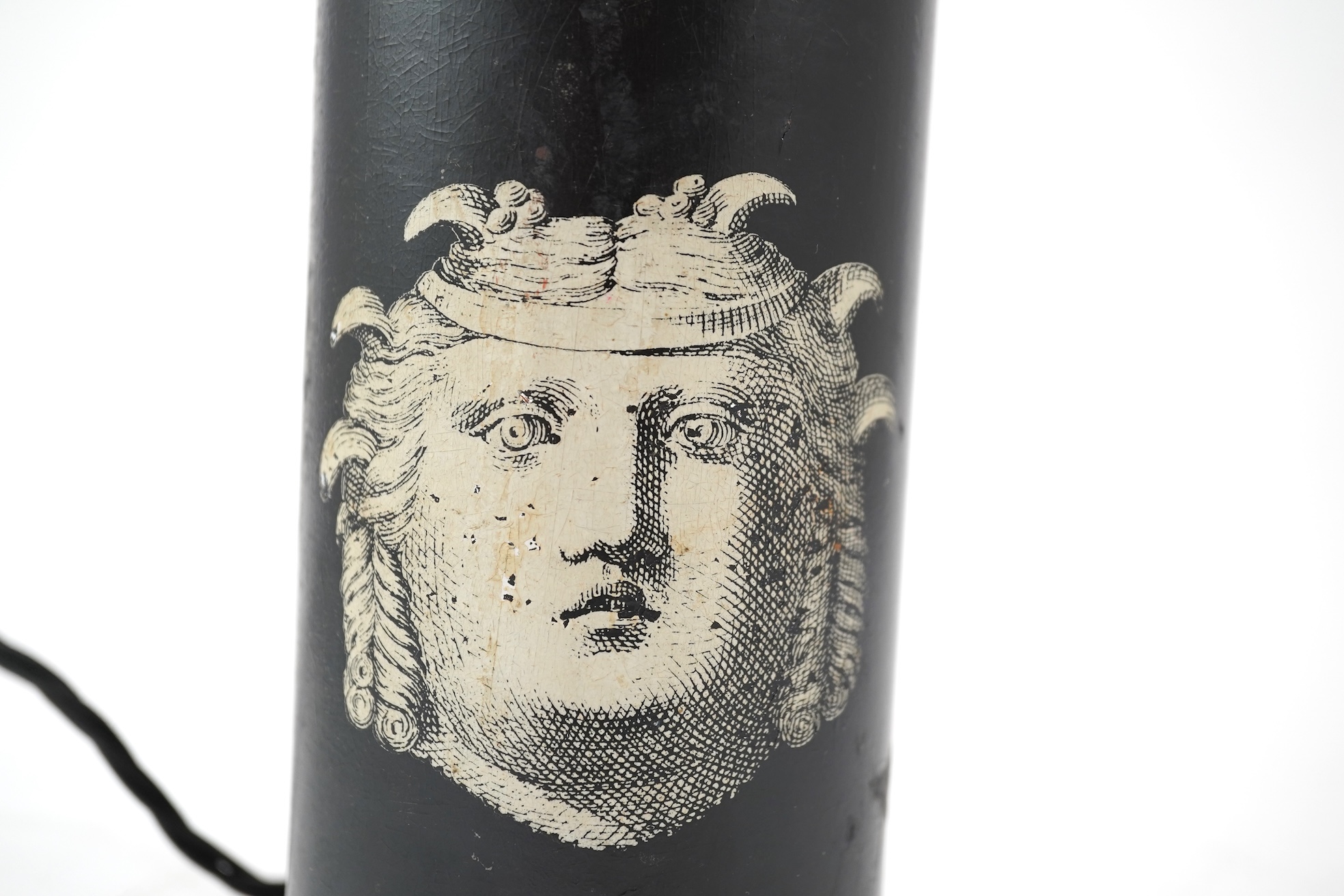 Piero Fornasetti (Italian, 1913-1988): A table lamp